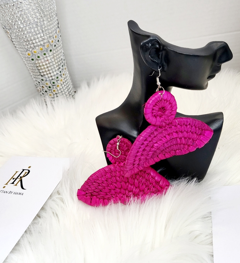 rattan Earing .